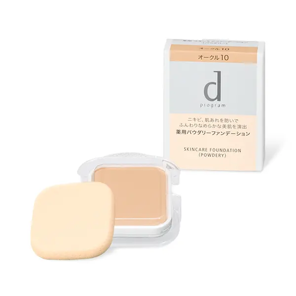 d program Skincare Foundation Powdery SPF17 PA++ 10.5g