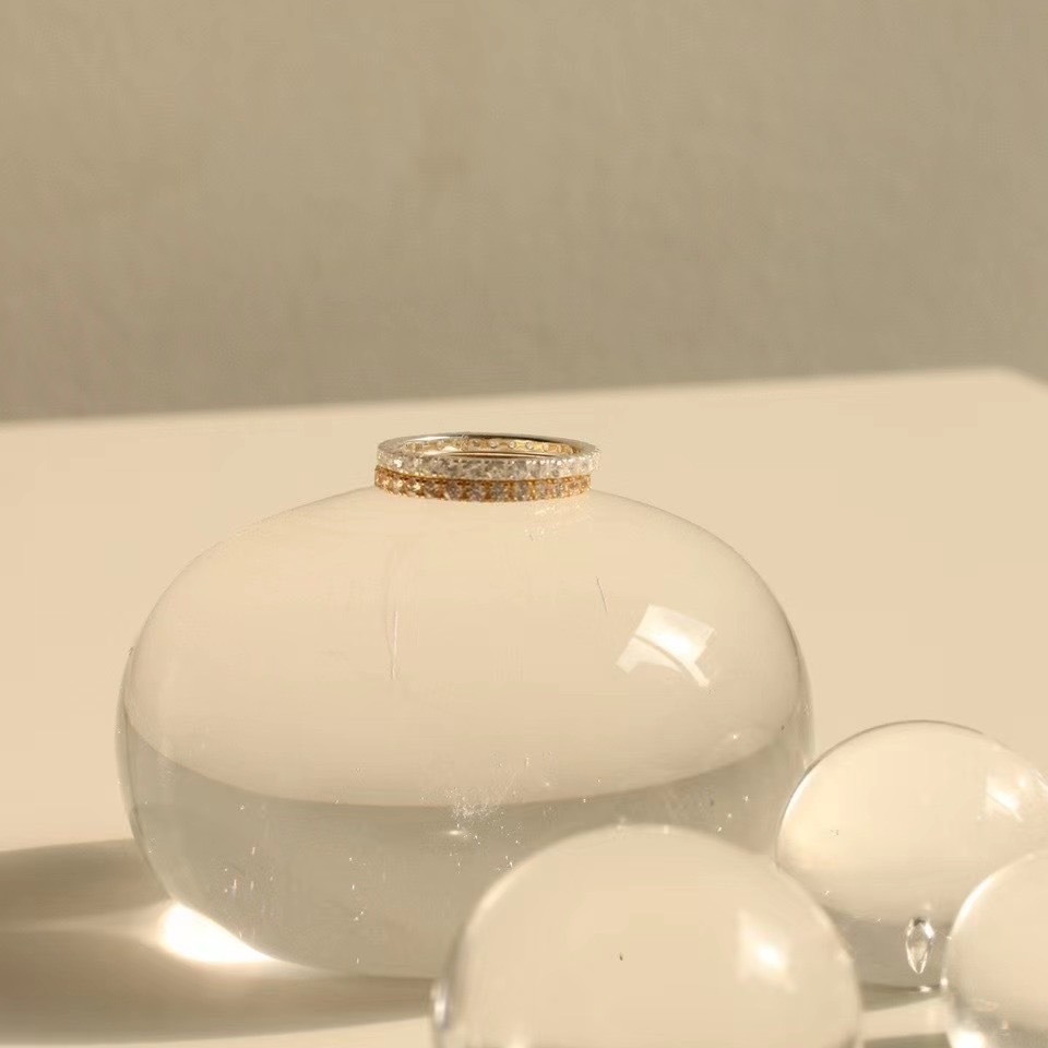 (基礎戒) 925 silver-Glitter Ring