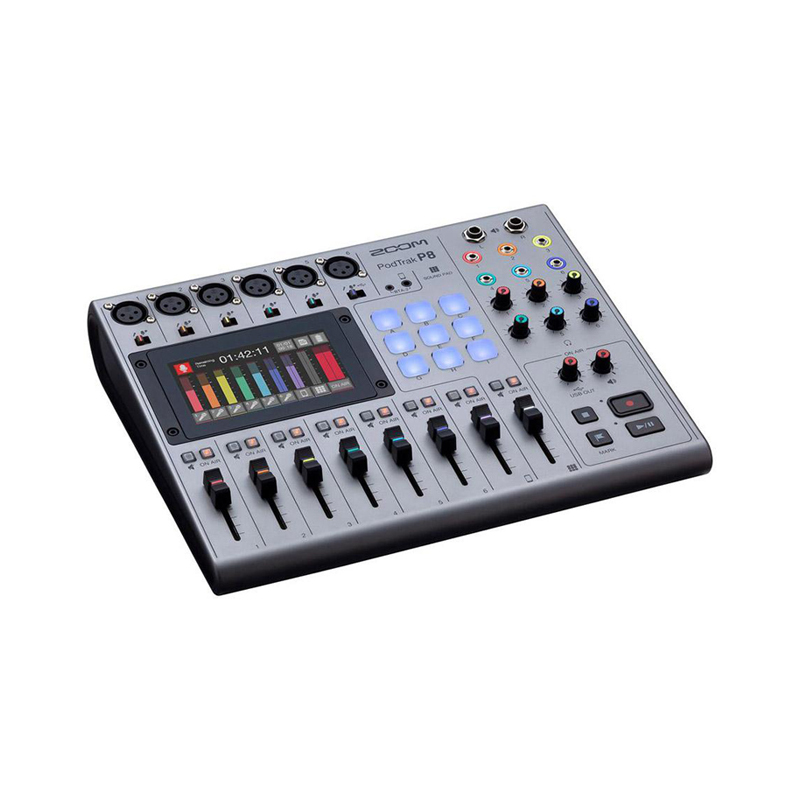 ZOOM PodTrak P8 旗艦級 Podcast 錄音座