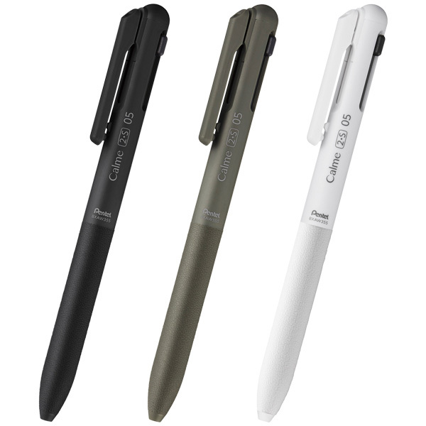 Calme 靜暮降噪系列 0.5mm輕油性三用筆（ 兩色＋自動鉛筆）｜日本Pentel