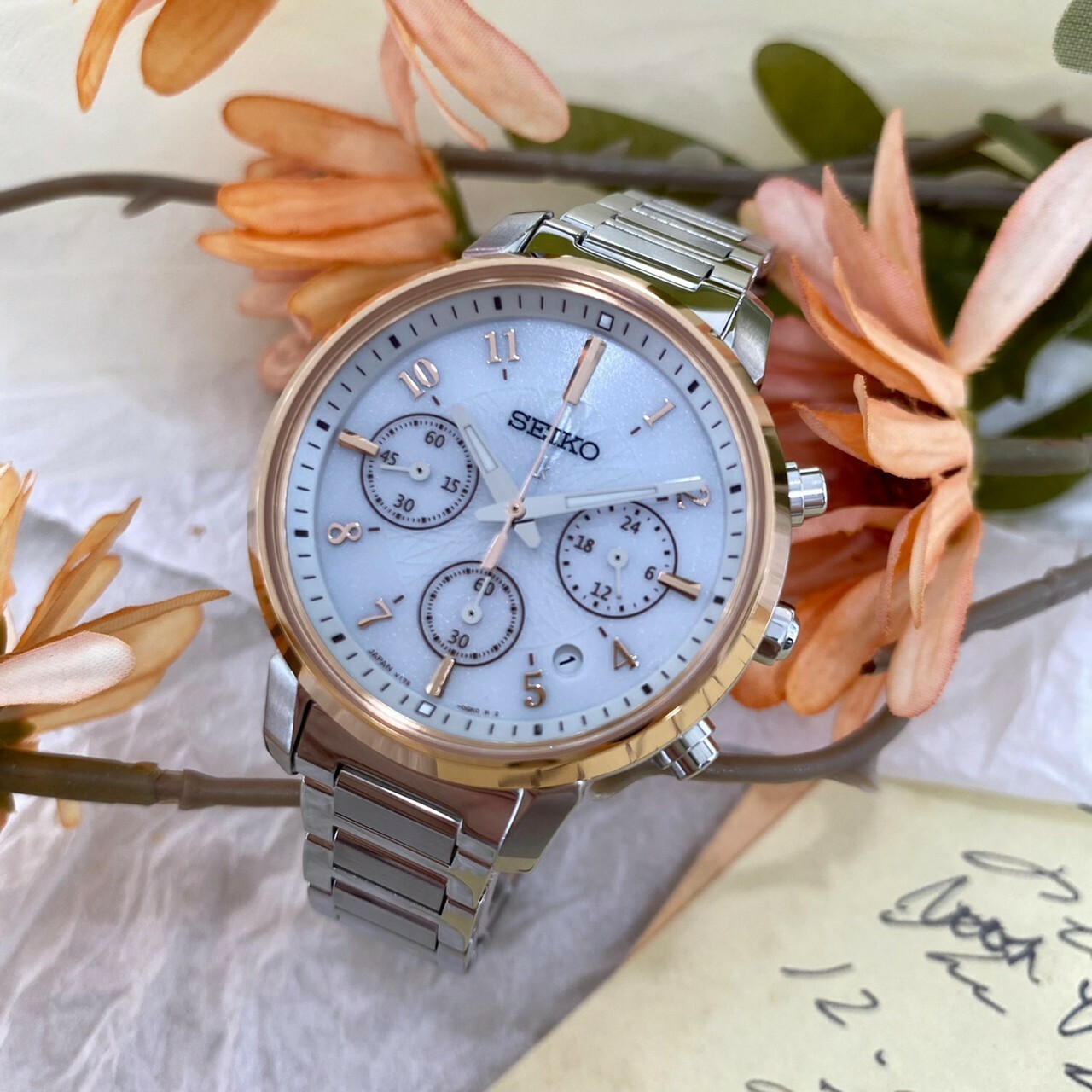 【SEIKO 精工】LUKIA V175-0FC0KS 36.2mm Modern Watch