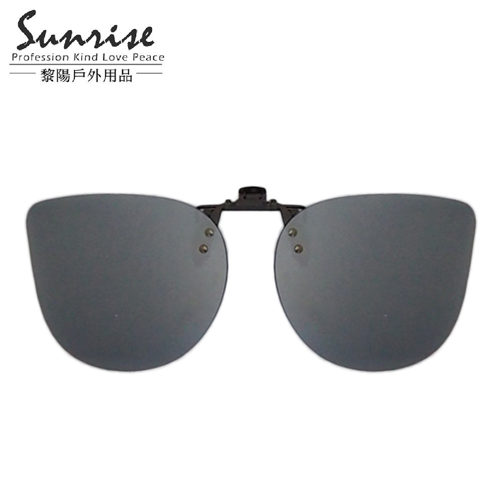 輕量夾式偏光太陽眼鏡 抗UV鏡片/可掀/夾式墨鏡/戶外旅遊 42CGA00316