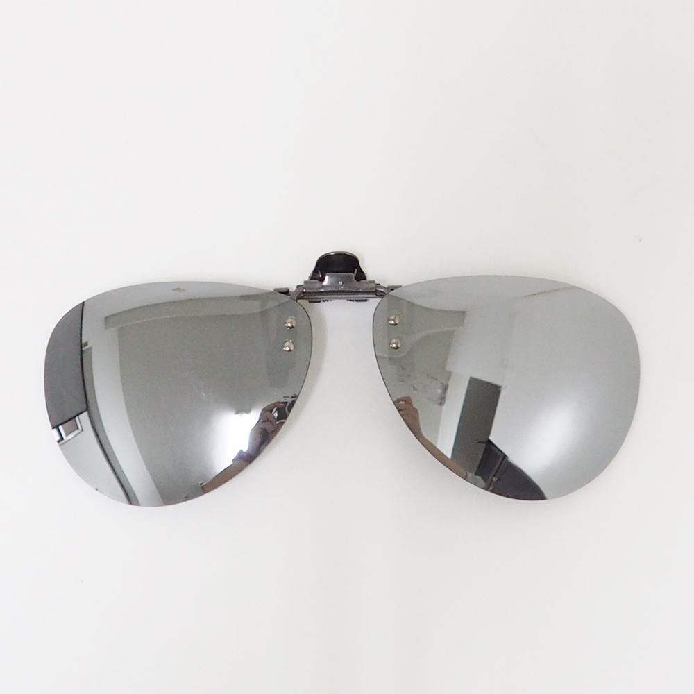 輕量夾式偏光太陽眼鏡 抗UV鏡片/可掀/夾式墨鏡/戶外旅遊 42CGA09015