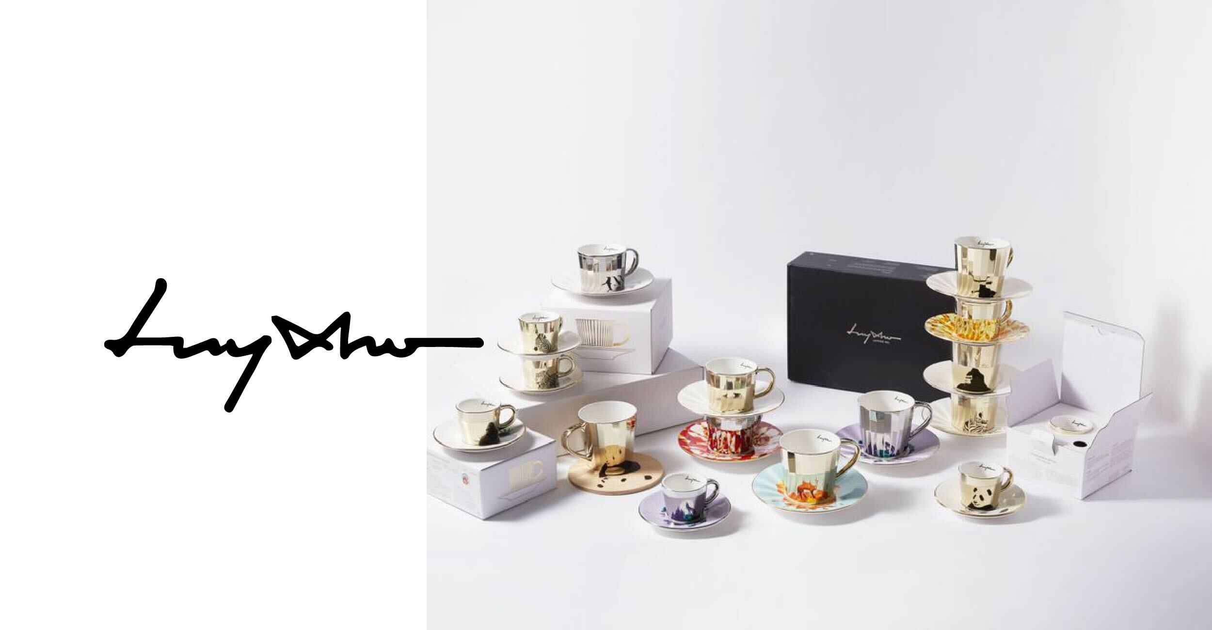 luycho韓國鏡面倒影動物杯