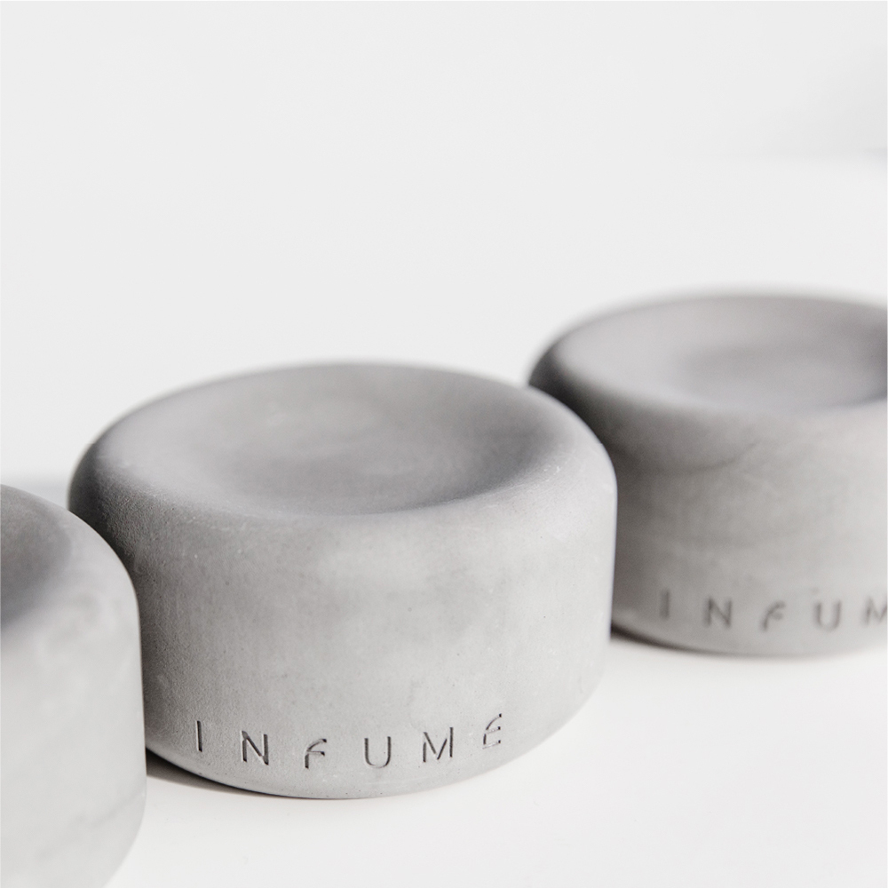 【Infume 空間氛研室】弧邊。無邊 經典手工石膏圓弧石