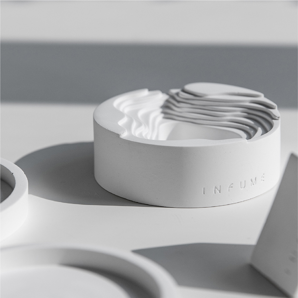 【Infume 空間氛研室】捷徑。借鏡 經典手工石膏階梯