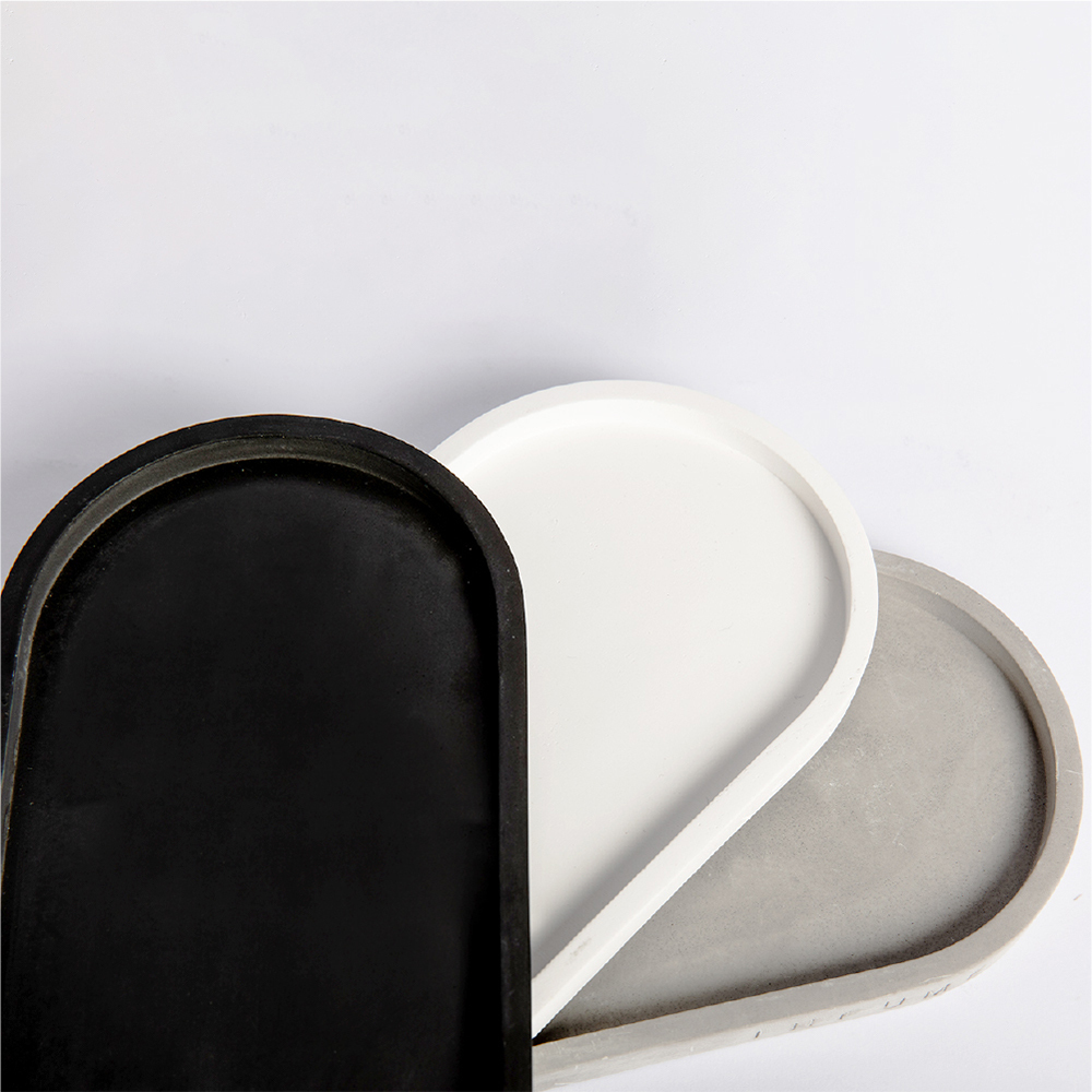 【Infume 空間氛研室】香盤。相伴 經典手工石膏橢圓盤