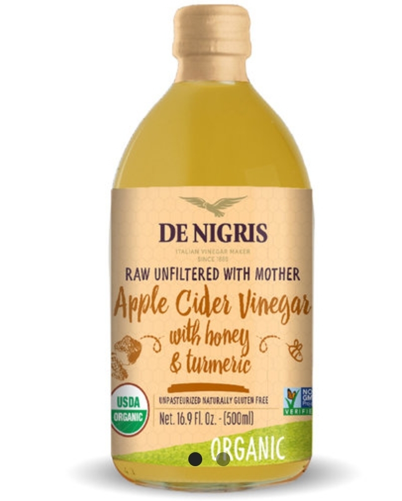 N1: De Nigiris - 有機薑黃蜂蜜蘋果醋帶醋母 (500ml)