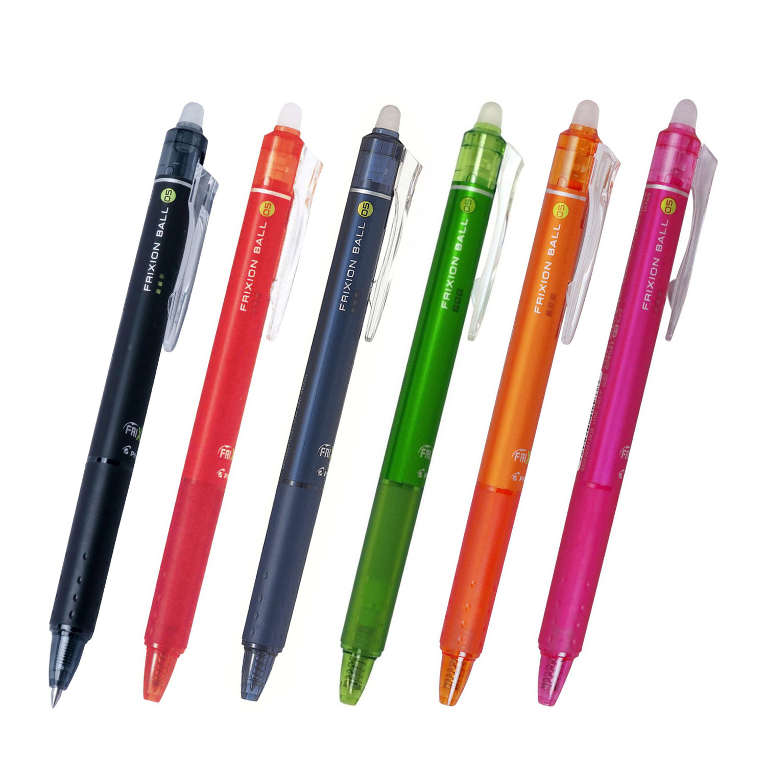 【極細筆頭易書寫】Pilot Frixion 0.5mm可擦式原子筆 (多色可選)