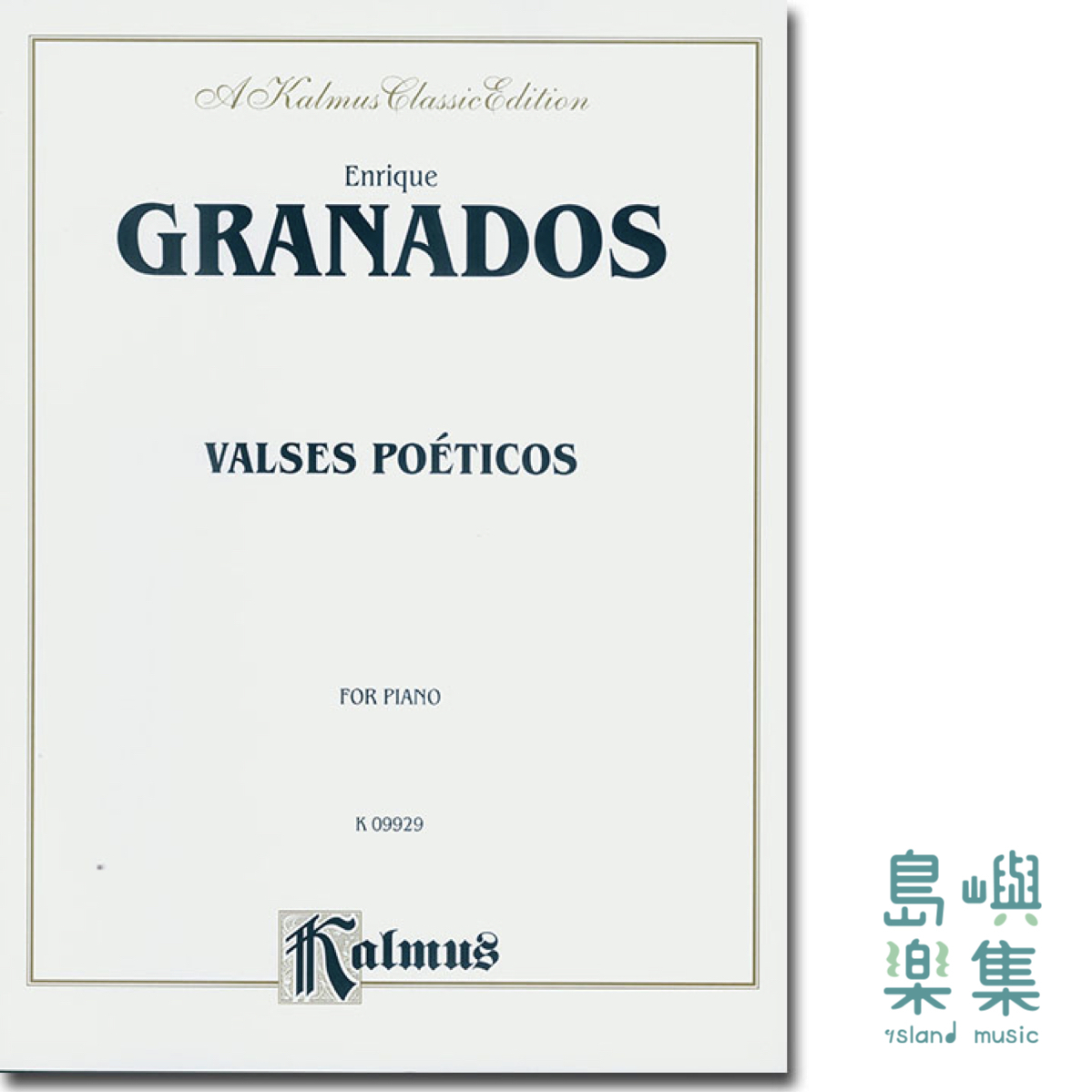 Granados Valses Poéticos for Piano