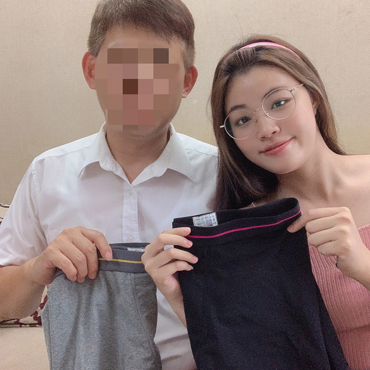 網紅SLIN開箱十分幸福尿用內褲