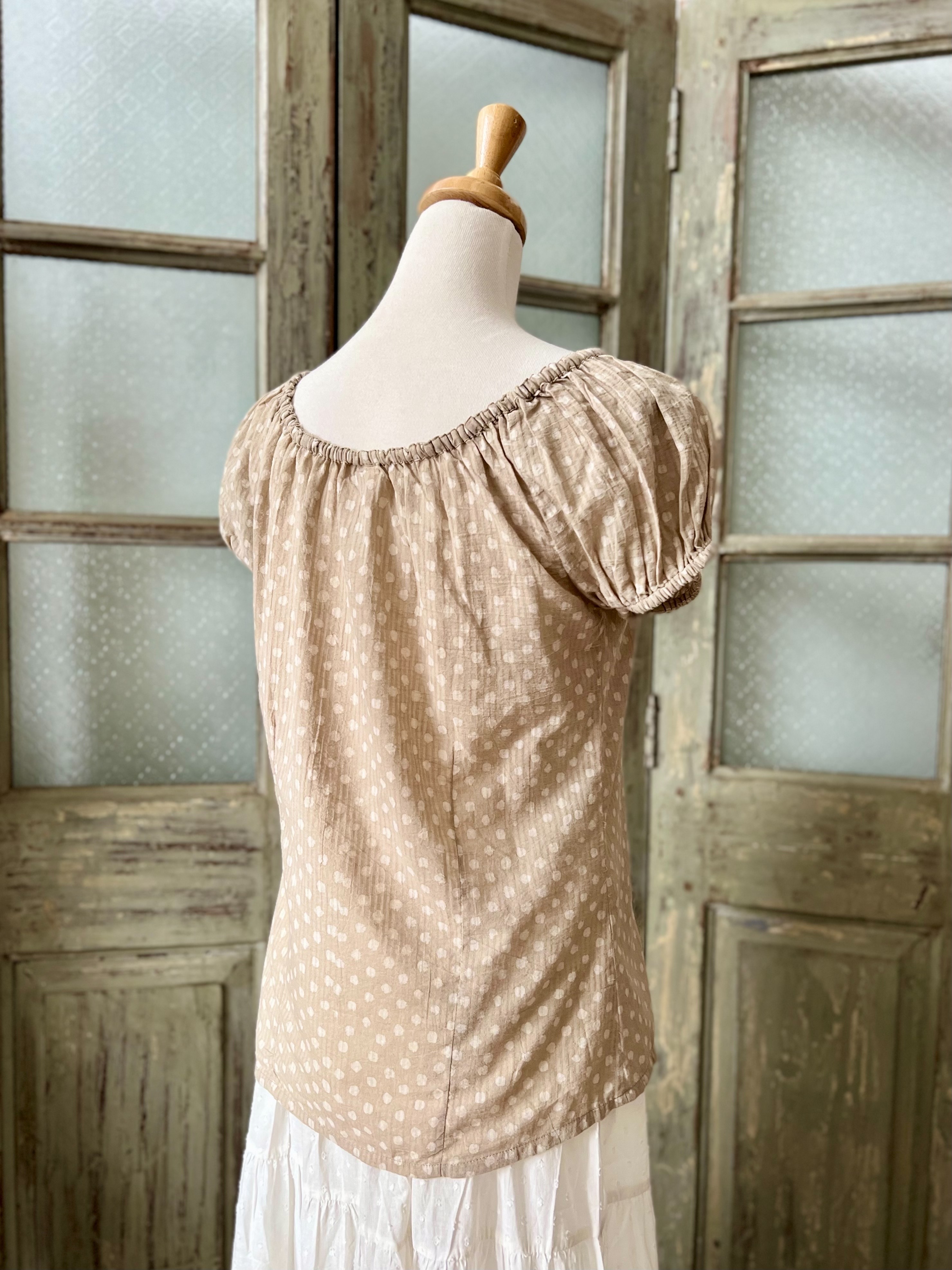 Kasis Dot 法式復古上衣