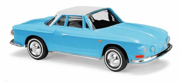 Busch 45808 HO scale Karmann Ghia 1600, Zweifarbig, Blau