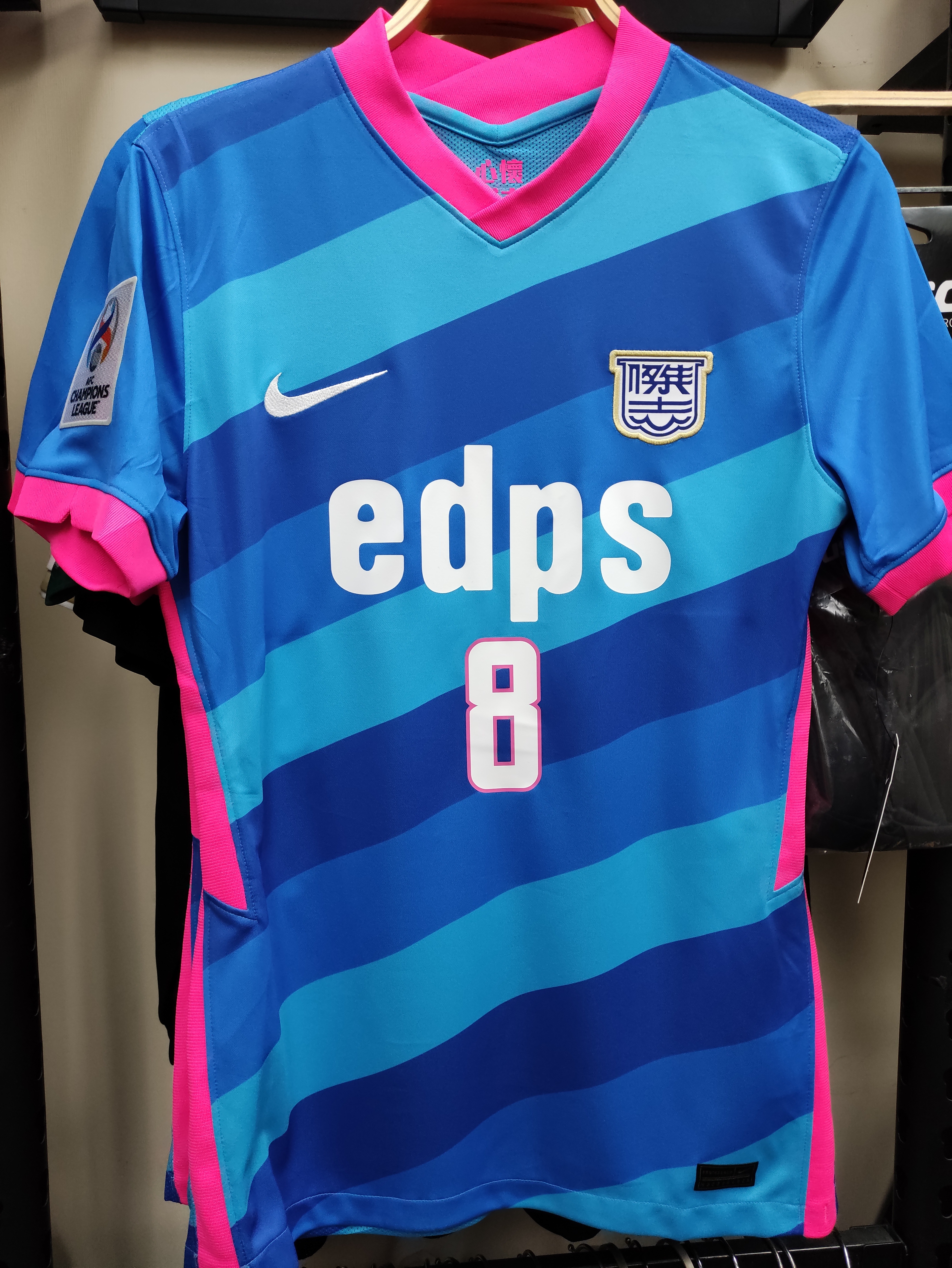 21-22傑志主場亞冠安永佳球員版球衣