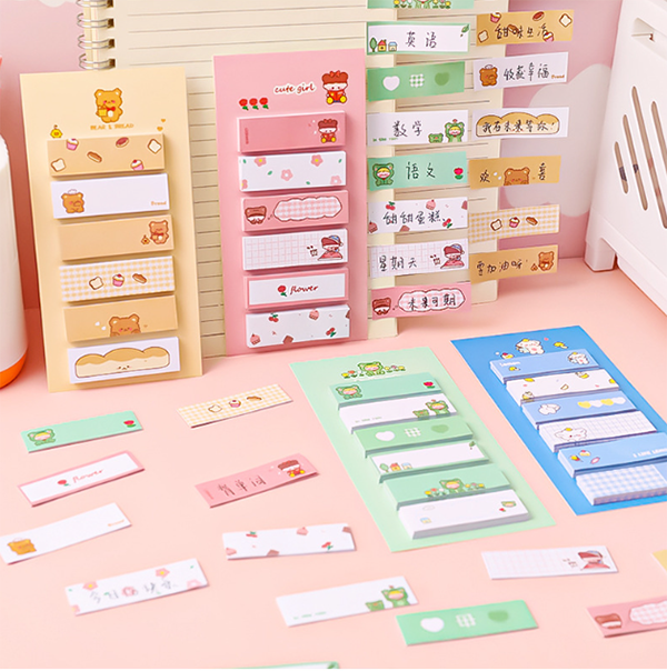 卡通ins便利貼學生多功能標記分類索引貼 A0916