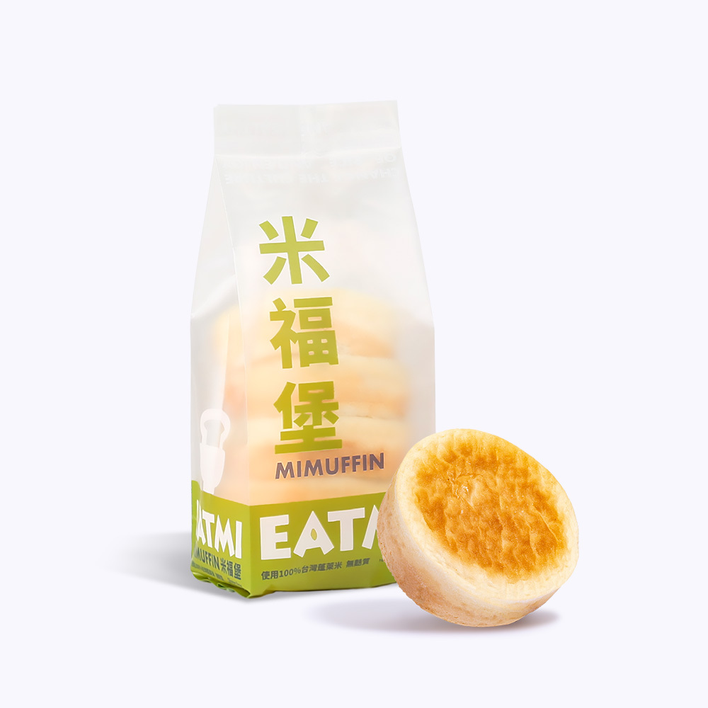 無麩質米福堡(5片/袋)｜EATMI