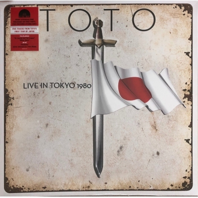 TOTO-LIVE IN TOKYO 1980(紅膠)(LP)
