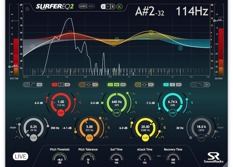 Sound Radix Surfer EQ Plugin EQ效果器 (序號下載版)