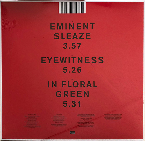 STEVEN WILSON-EMINENT SLEAZE(LP) vinyl