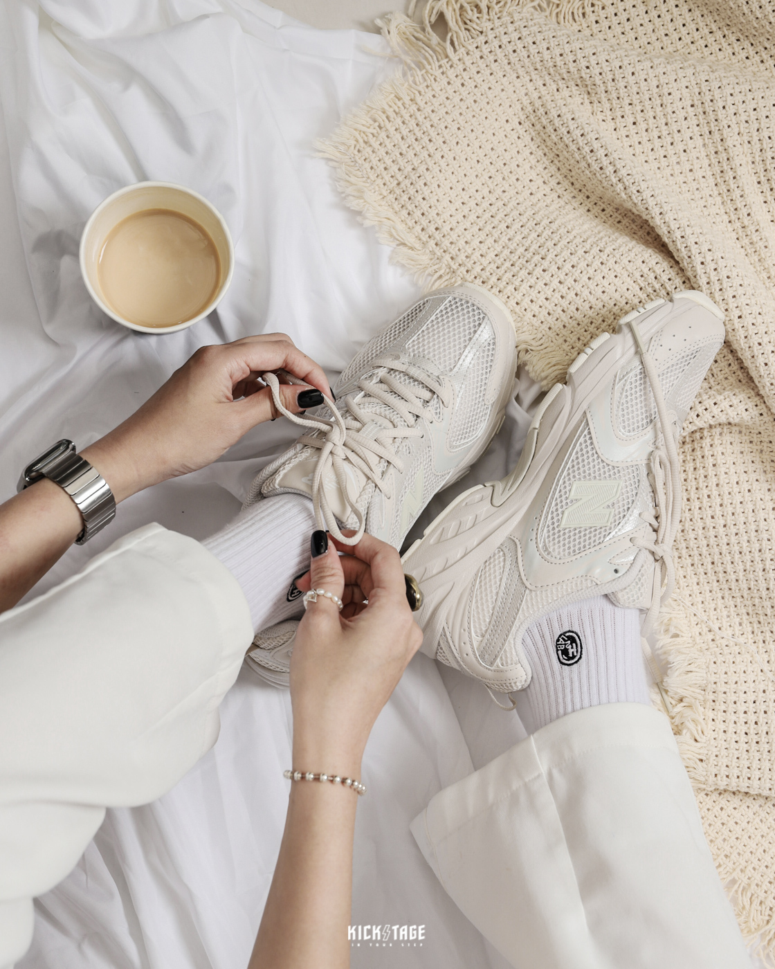 男女鞋 NEW BALANCE 530 麥芽牛奶 奶茶色 經典 復古 休閒 慢跑鞋【MR530AA1】NB530