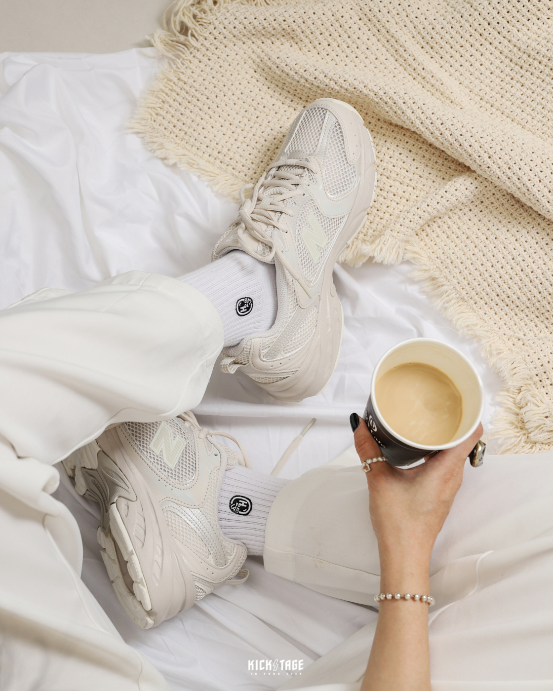 男女鞋 NEW BALANCE 530 麥芽牛奶 奶茶色 經典 復古 休閒 慢跑鞋【MR530AA1】NB530