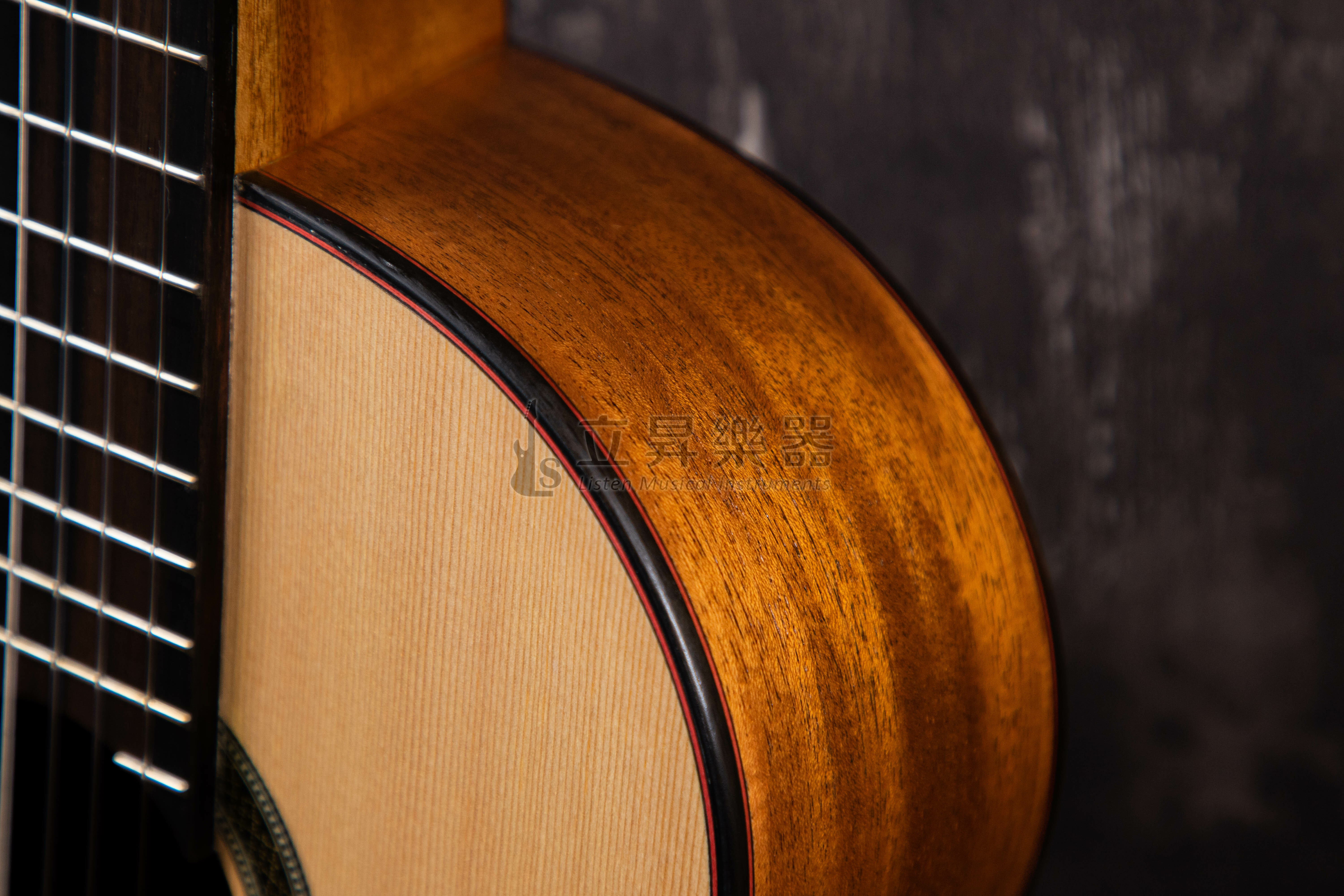 Valencia VC704 39吋 Sitka 雲杉單板 古典吉他 桃花心木側背板 烏木指板 第 5 張圖片｜三峽吉他 / Bass