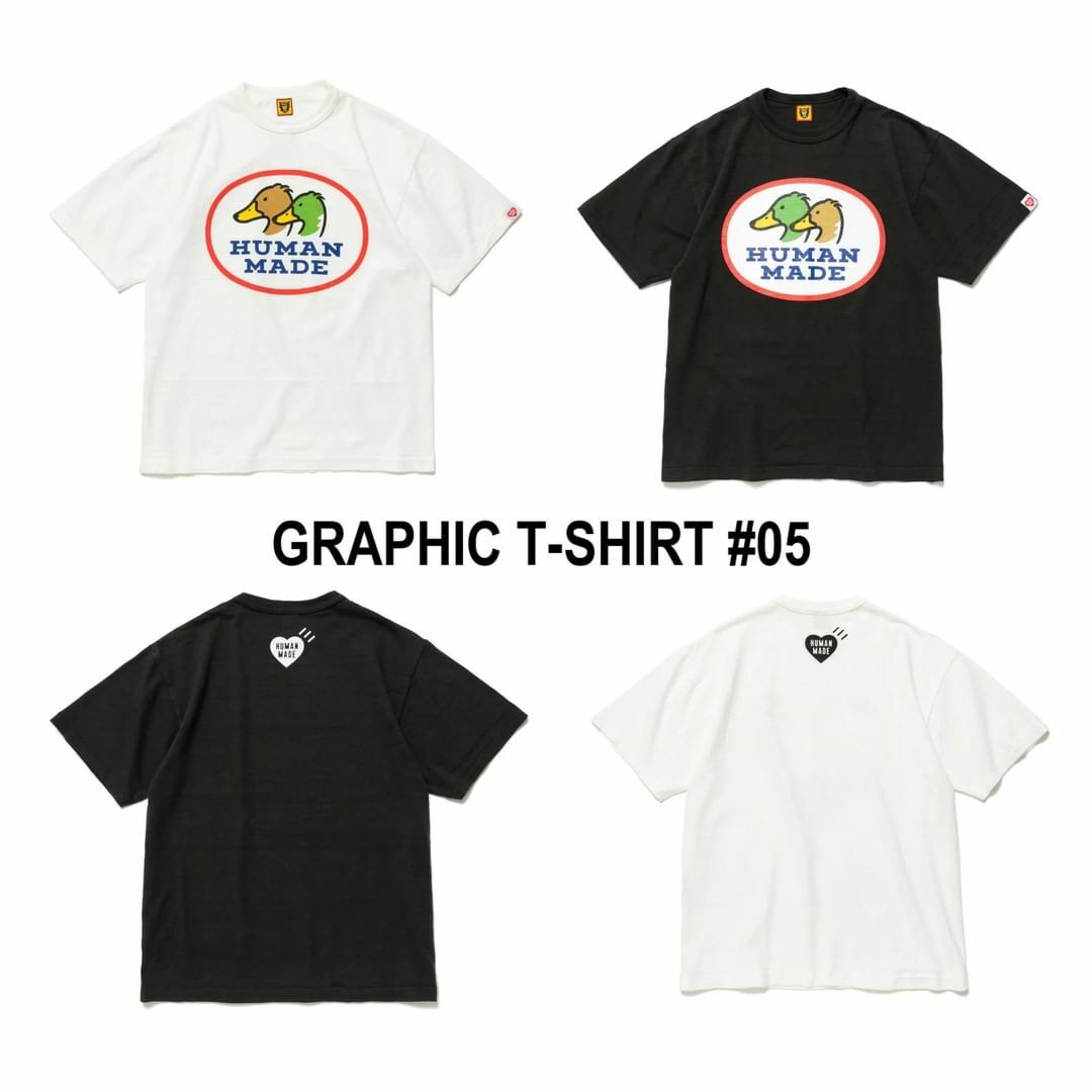 2022AW HUMAN MADE GRAPHIC T-SHIRT 05 鴨頭 鴨子 短T 現貨