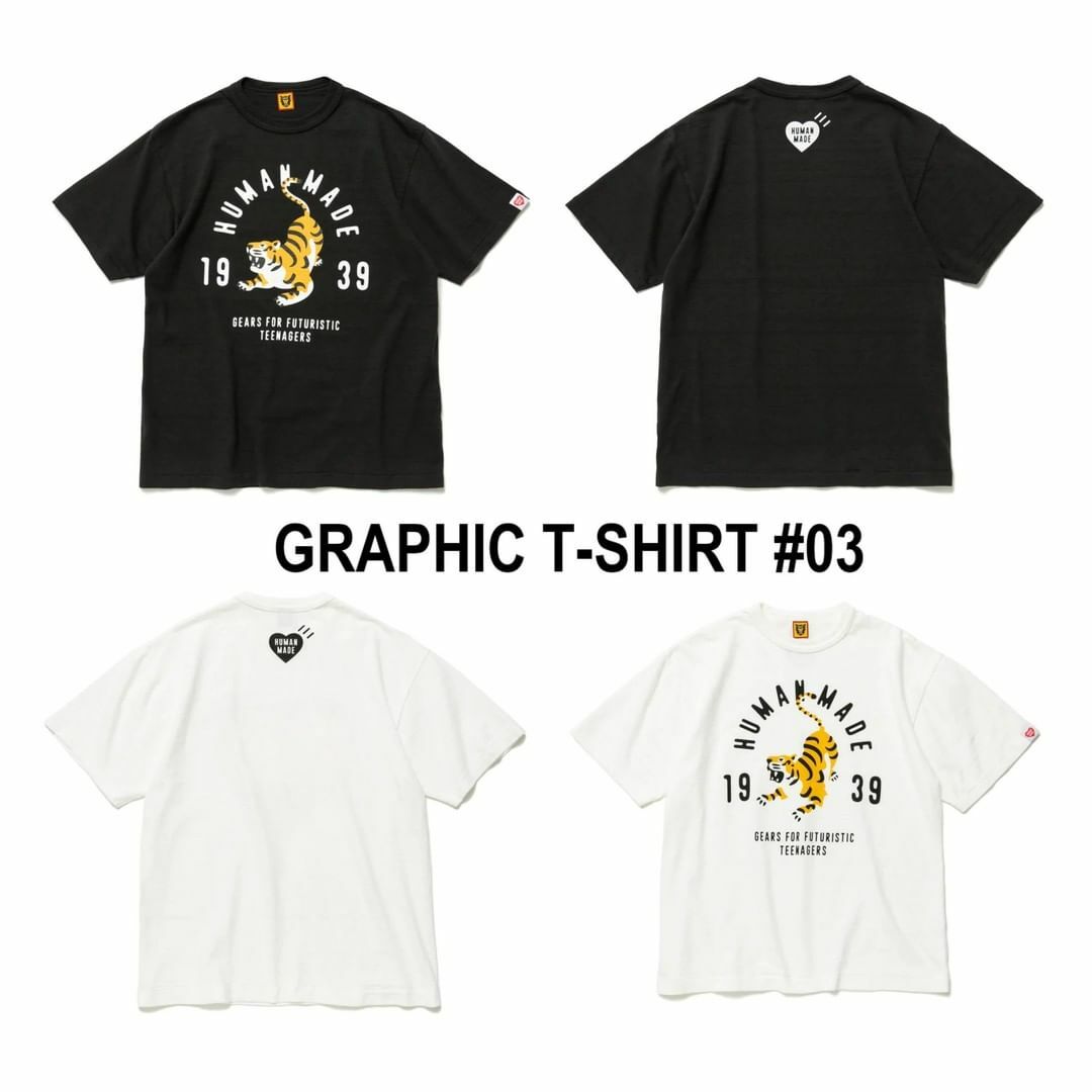 HUMAN MADE GRAPHIC T-SHIRT 虎-