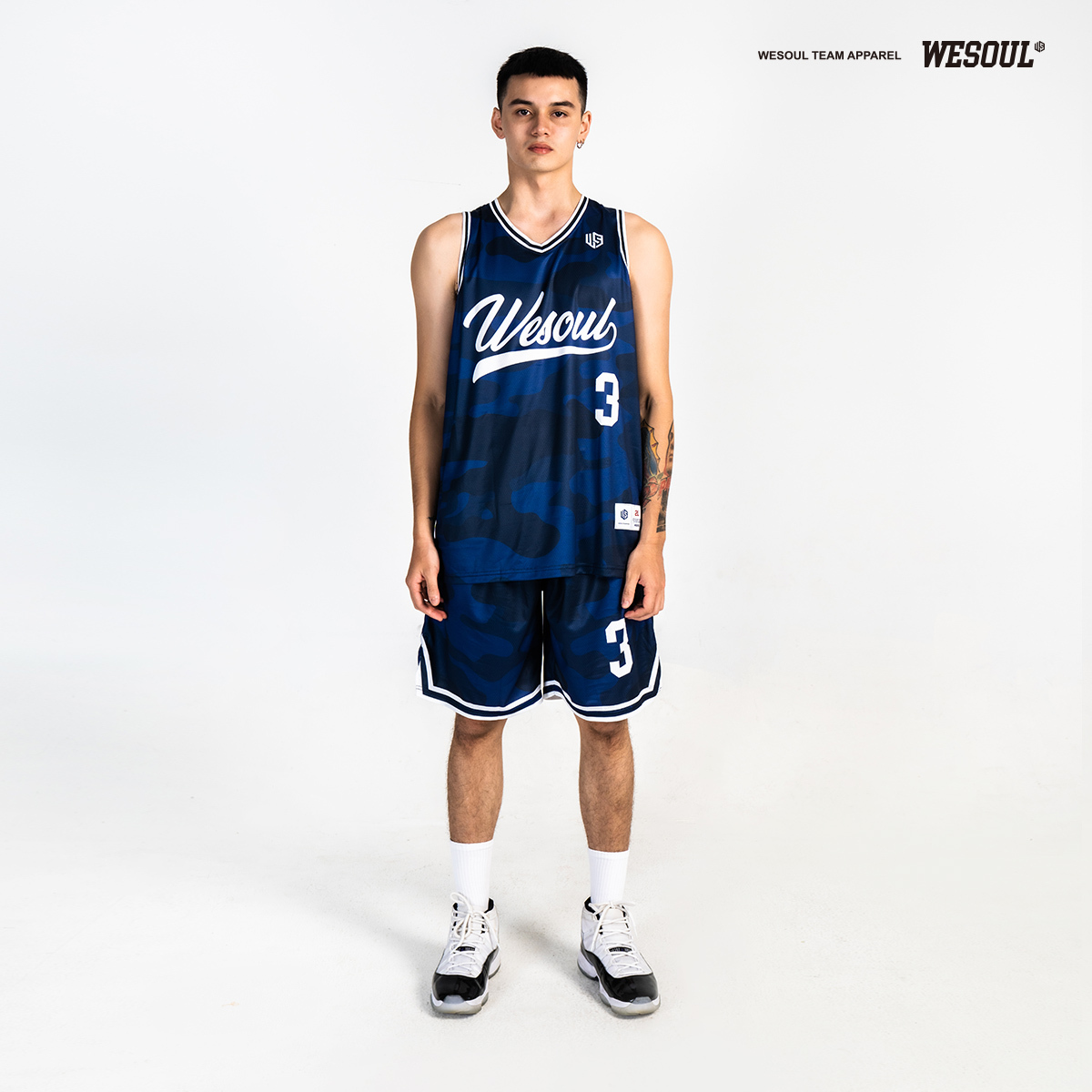 【WESOUL】WS011 全客製籃球服 （星際雲）/ 客製隊徽，號碼，姓名不加價 / 球衣
