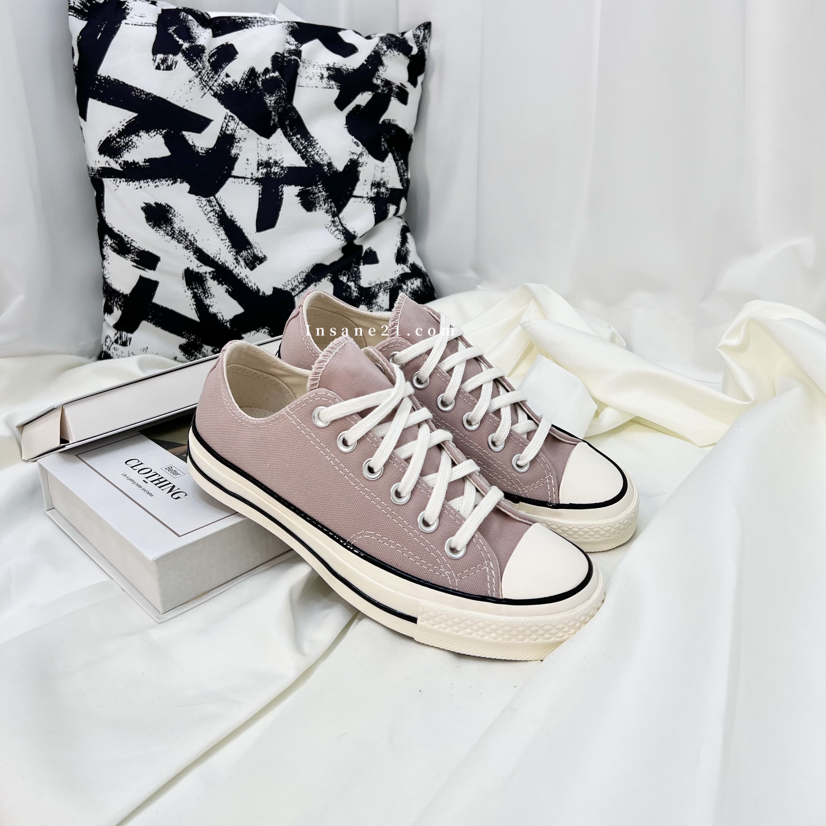 CONVERSE 匡威 1970 70 豆沙 霧粉 基本款 低筒 情侶款 A00751C