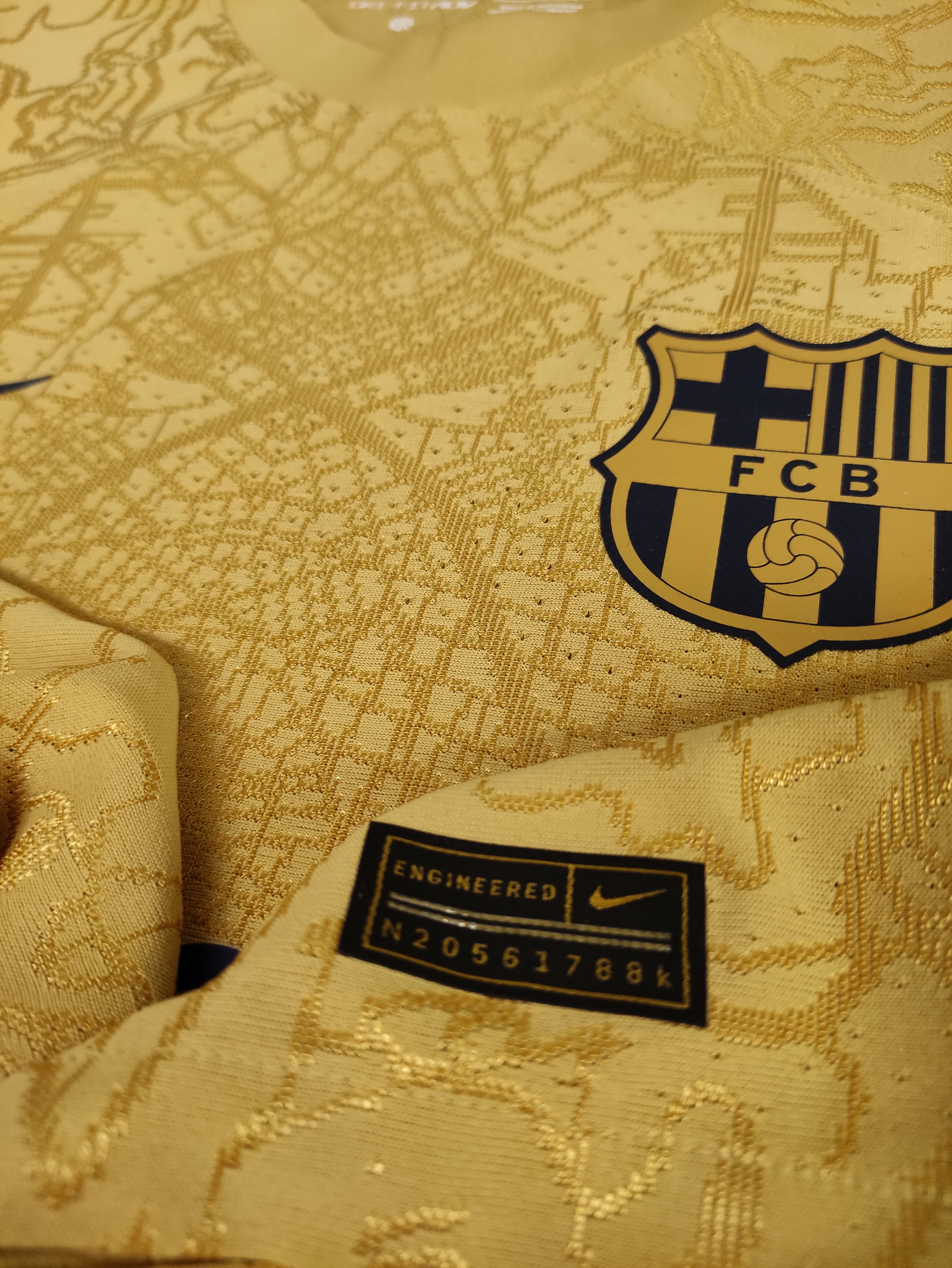 22-23巴塞隆拿作客球員版球衣