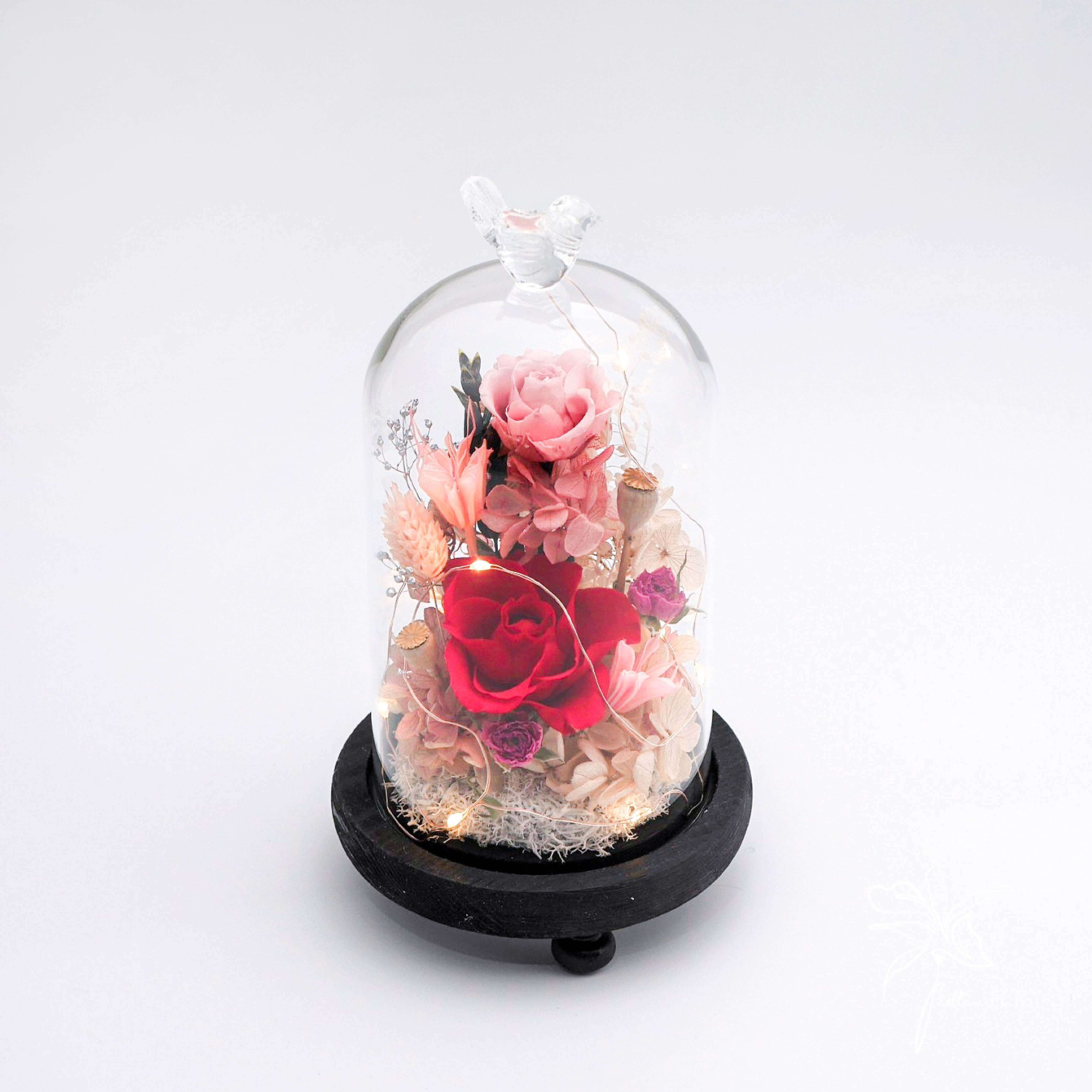 【愛是你給的溫柔】長型玻璃花盅-小