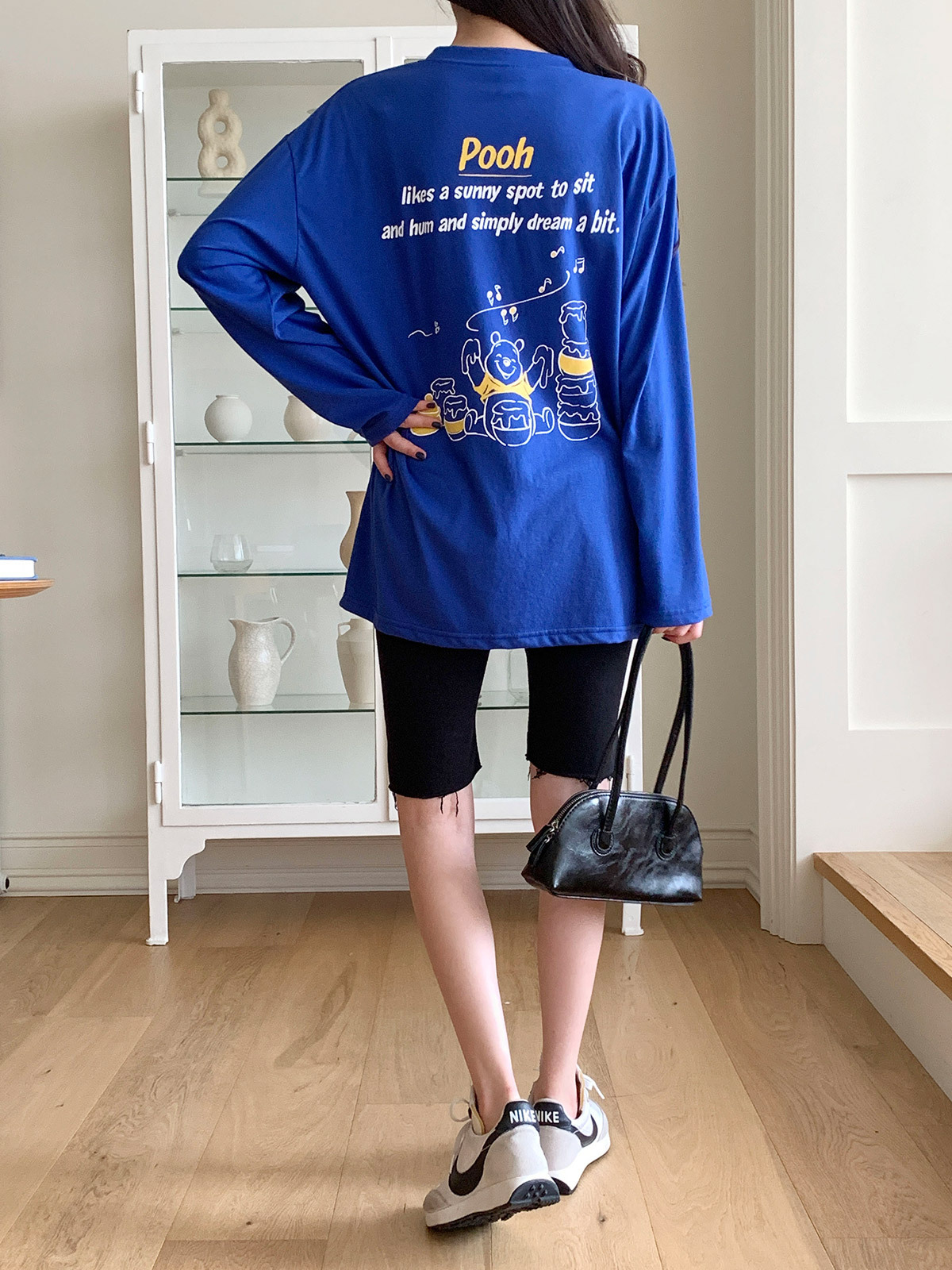 【現貨】韓國製迪士尼維尼與蜂蜜罐長袖T-shirt