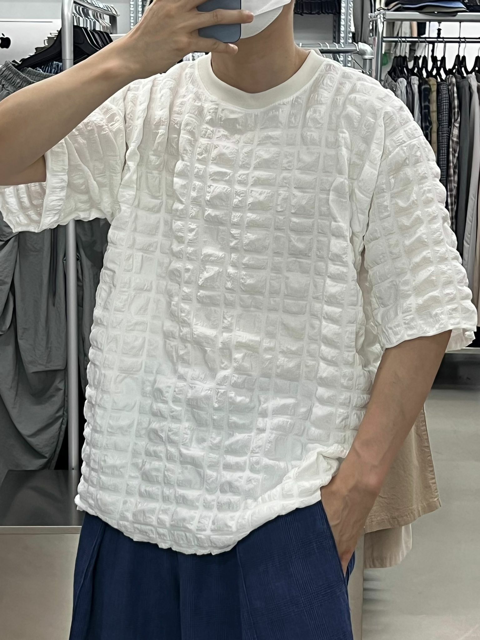 格仔短袖Tee T3918