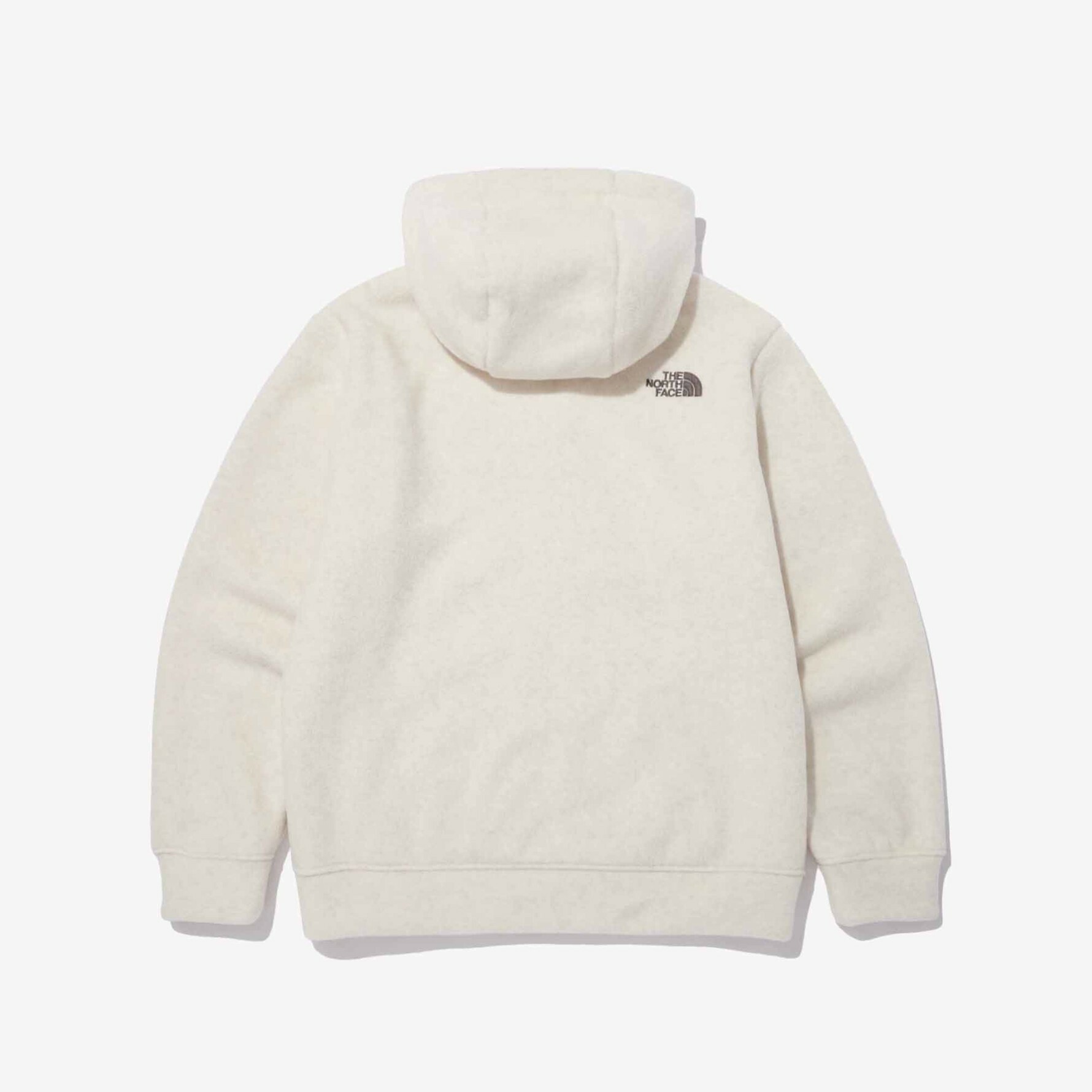 THE NORTH FACE FURRY FLEECE 毛絨 連帽外套 燕麥白 NJ4FN61A