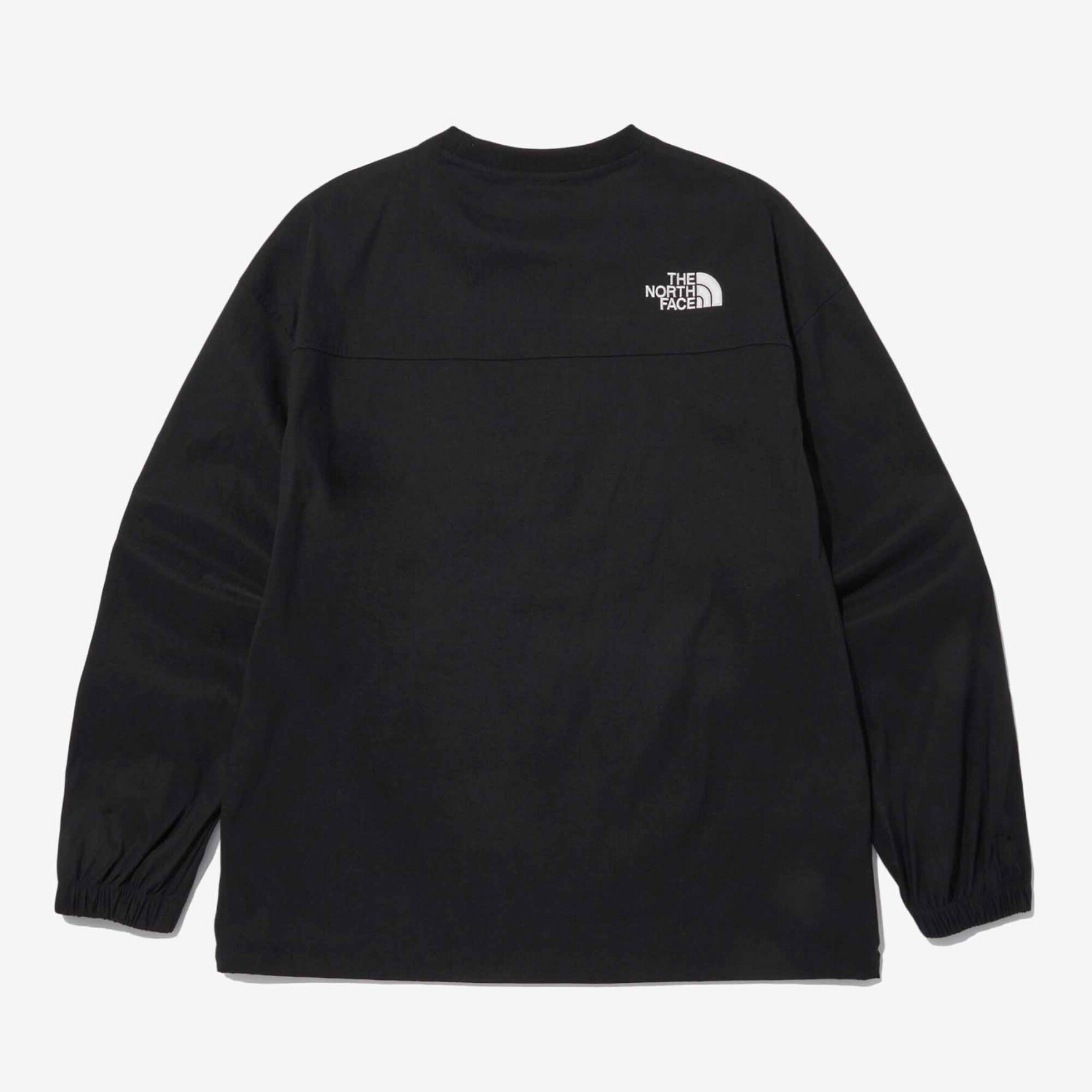 THE NORTH FACE DENALI WOVEN 尼龍 長袖 大學T 衛衣 黑 NM5MN54A