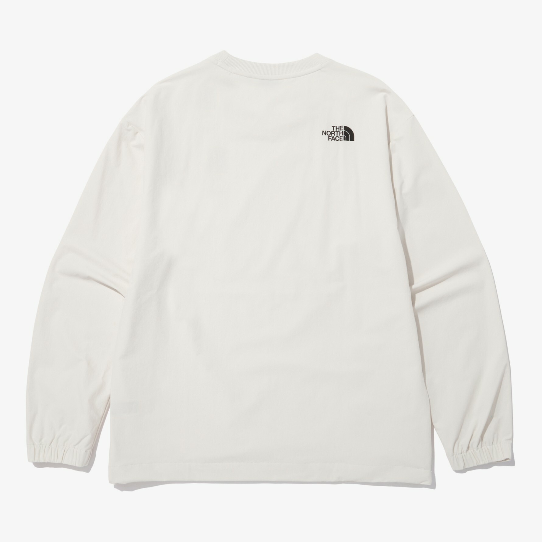 THE NORTH FACE NSE WOVEN MTM 尼龍 透氣 大學T 衛衣 長袖 白 NM5MN70C