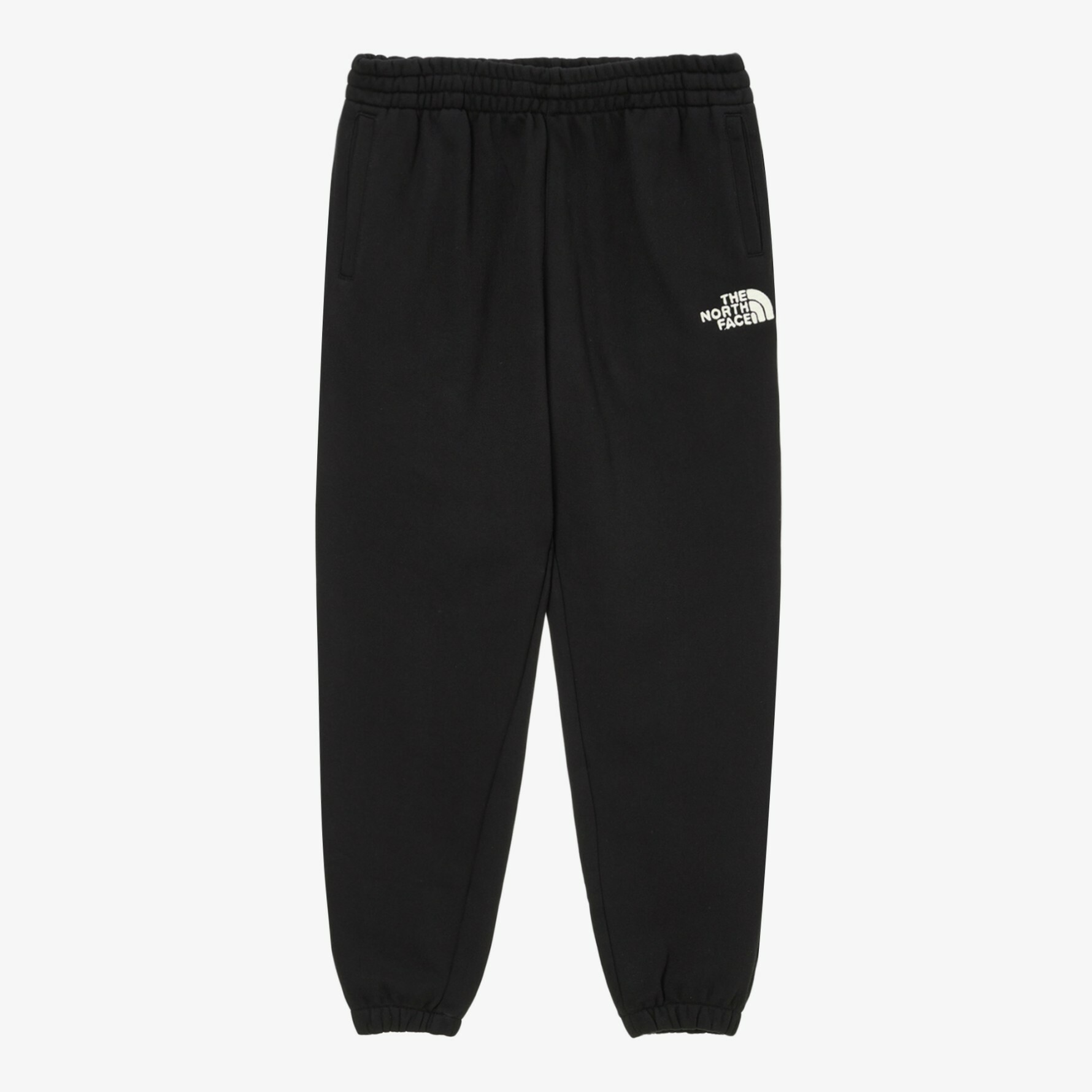 THE NORTH FACE 白標 BONNEY SWEATPANTS 休閒 縮口 棉褲 黑 NP6KN51J