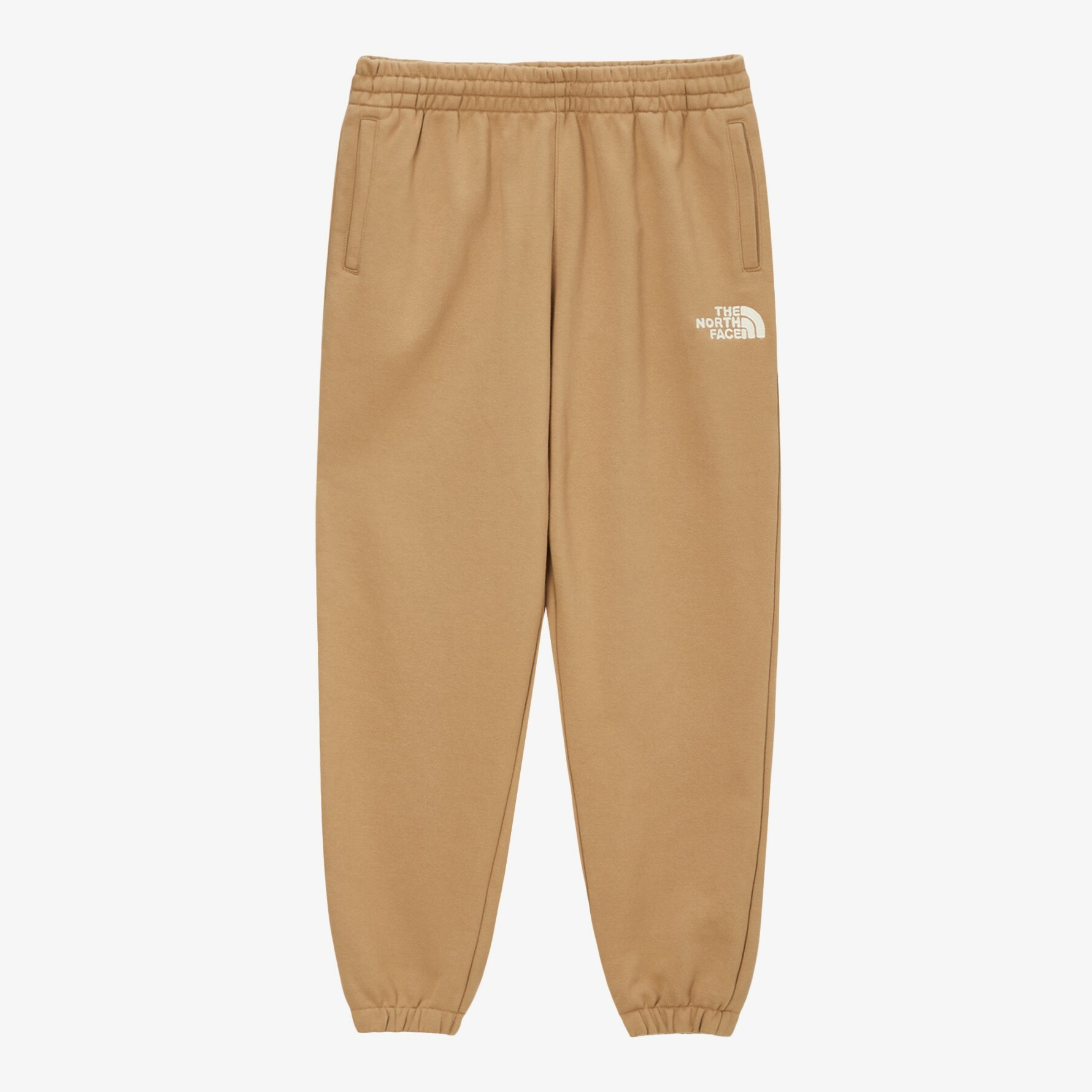 THE NORTH FACE 白標 BONNEY SWEATPANTS 休閒 縮口 棉褲 米 NP6KN51L