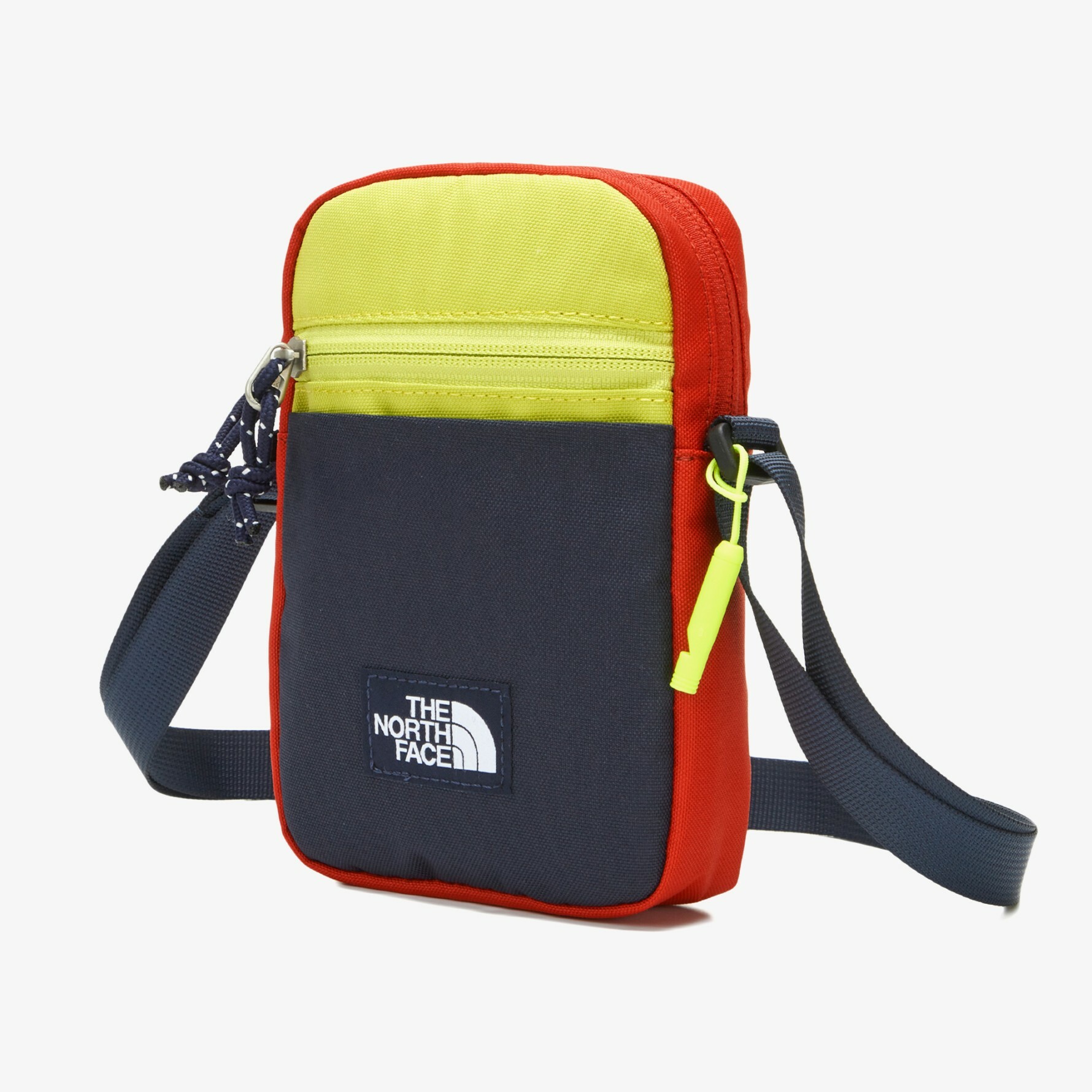 THE NORTH FACE KIDS 童 側背包 小包 螢光綠 藍 NN2PN52T