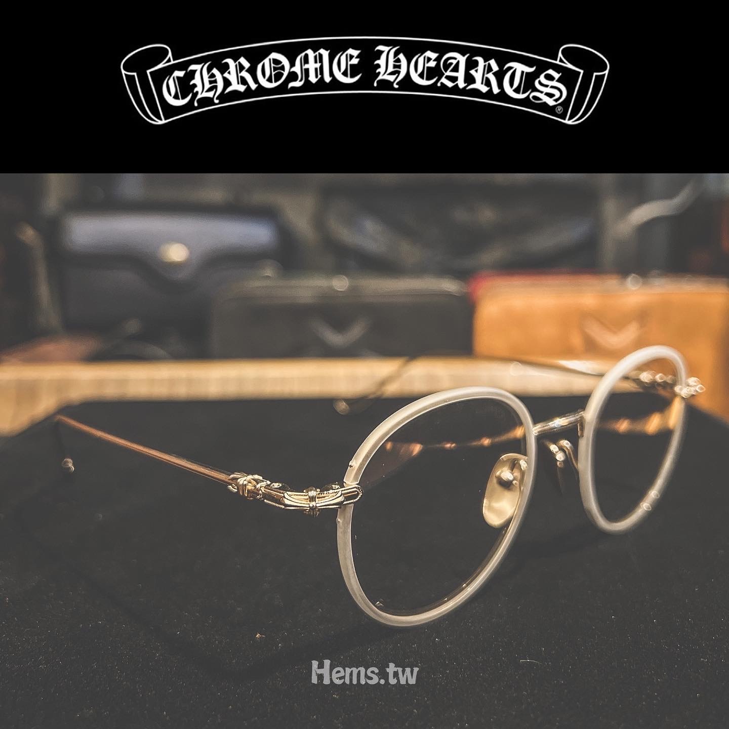 SINNERGASM Ⅱ CHROME HEARTS 眼鏡 リムレス 色色 シルバー