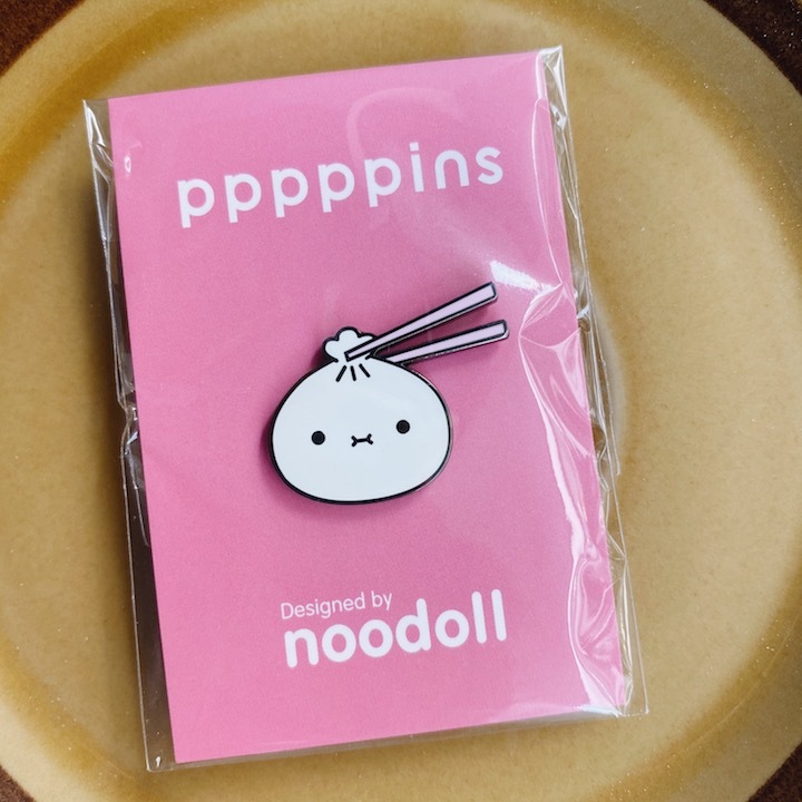 夾小籠包 琺瑯別針 胸章｜pppppins
