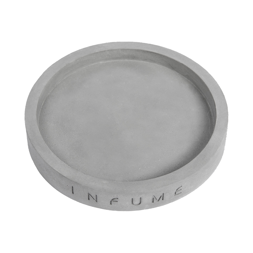 【Infume 空間氛研室】原石。圓始 經典手工石膏小圓盤
