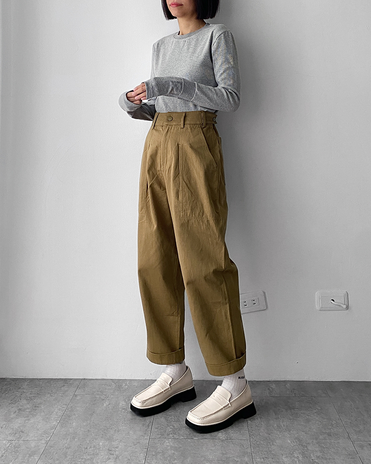 MFT-2145 拼接袖設計T恤