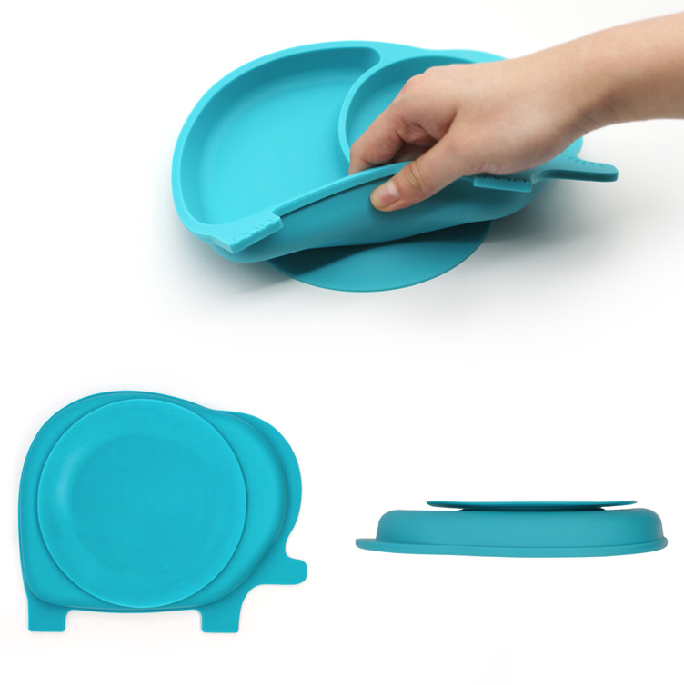 B&H Swiss - 防滑矽膠餐盤-大象 WP421