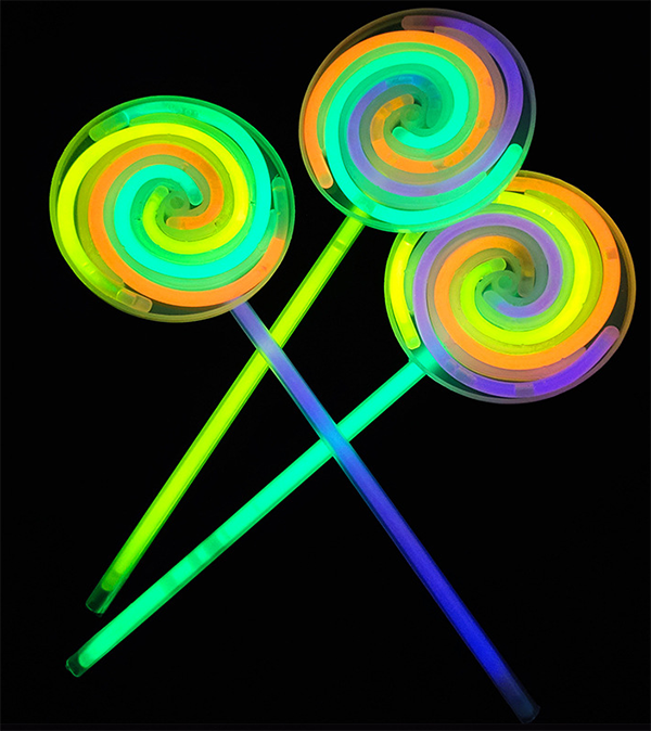 創意螢光棒棒棒糖旋轉風車 Y0314