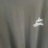 [S] AQO ** STUDIO SPACE T-SHIRT, BLACK, AQ22BMTS02BK [FINAL SALE] (SMW56)