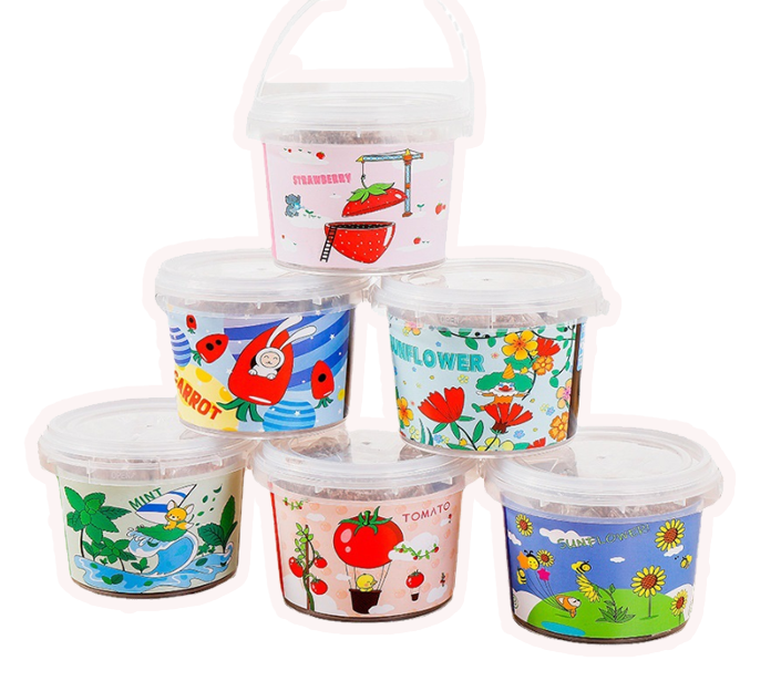 DIY園藝種植草娃娃 T238