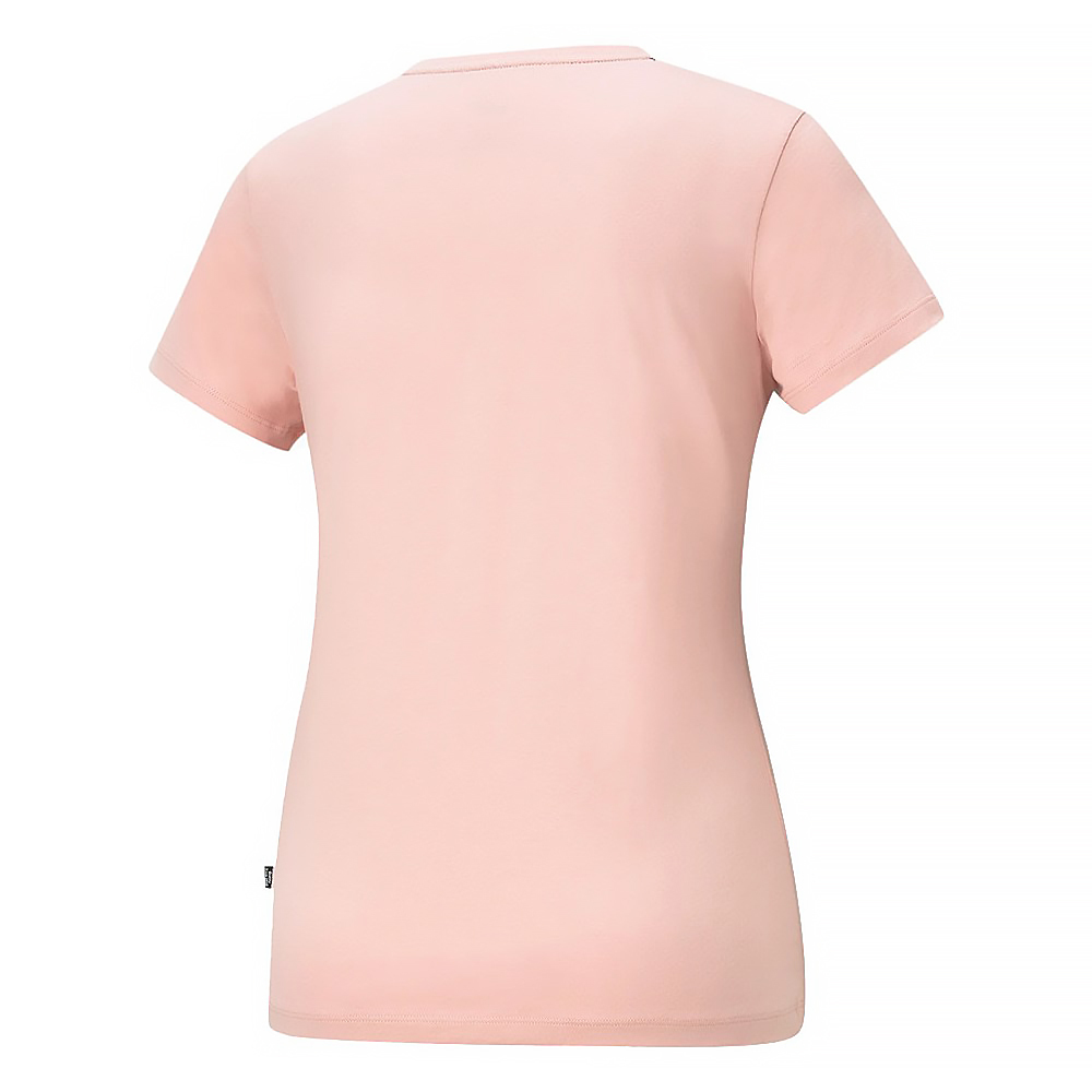 Puma 女 粉 基本 小Logo 休閒 短袖 58677690