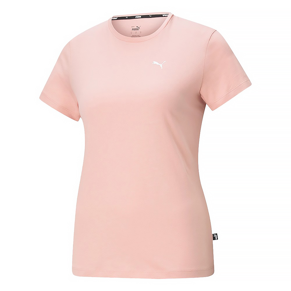 Puma 女 粉 基本 小Logo 休閒 短袖 58677690